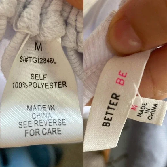 white sexy stretch going out top size medium - Picture 4 of 4